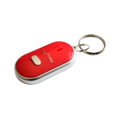 

Mini LED Light Anti-lost Whistle Key Finder Flashing Beeping Kids Bag Wallet Phone Key Car Motor Finder Locator Track Keychain Ala