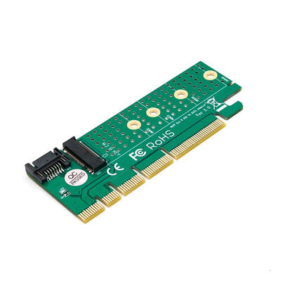 

NGFF M2 B Key SATA-Bus SSD to SATA3 Adapter PCI Express Slot SATA Cable