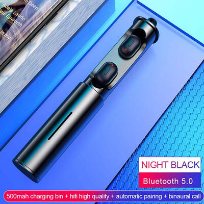 

3PCS Mini T1 TWS V50 Bluetooth Earphone 3D True Wireless Stereo Earbuds With Mic HiFi Cordless Dual Headset