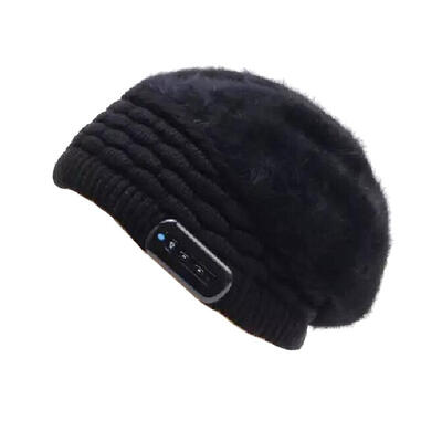 

Bluetooth Music Hat Cap Headset Headphone Soft Winter Warm Beanie for Women
