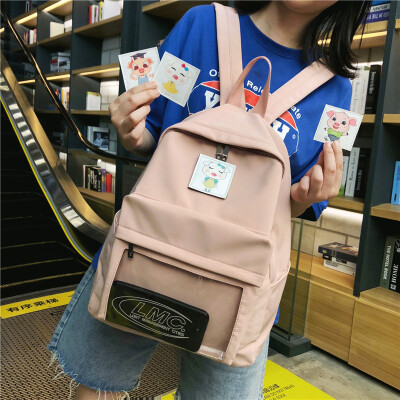 

Inswind BF schoolbag female Korean version of senior high school students campus simple Japanese school antique girl backpack shou