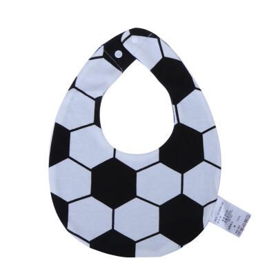 

Baby Cotton Cartoon Water Absorption Removable Bib Meal Infant Saliva Towel