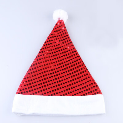 

FUNNYBUNNY Sequins Christmas Hats Christmas Party Supplies Christmas Decorations