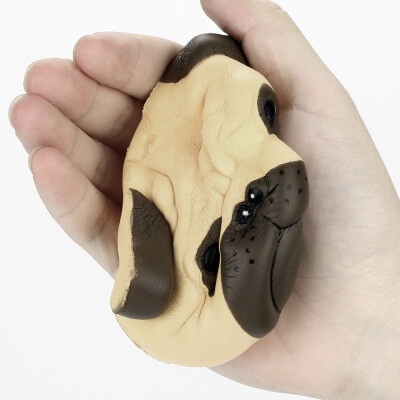 

Exquisite Fun Crazy Dog Scented Charm Slow Rising 8cm Simulation Kid Toy