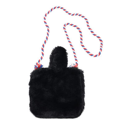

Faux Fur Shoulder Crossbody Bag Kids Children Girl Messenger Handbags Purse