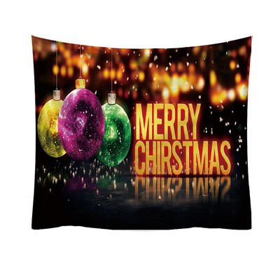 

Tailored Christmas Fashion Tapestry Cartoon Pattern Style Decorative Tapestry Home Decor