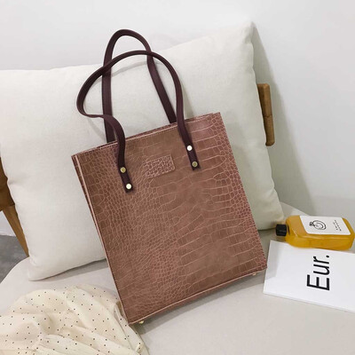 

Tailored Fashion Crocodile Pattern Handbag Women Casual Bags Luxury Leather Shoulder bag