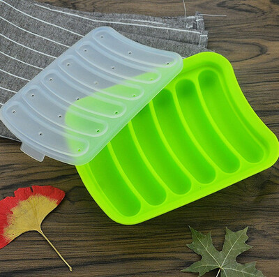 

New silicone sausage mold DIY cake mold creative baked hot dog food grade sausage rack