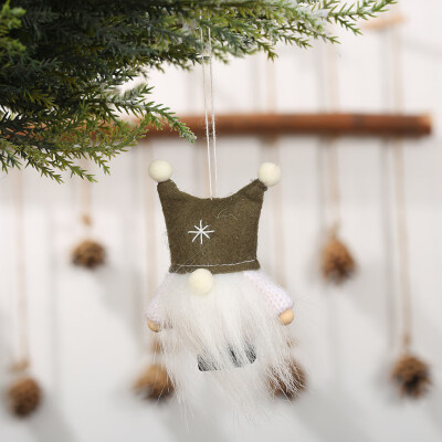 

Tailored Lovely Christmas Tree Decorations Woolen Yarn Angel Doll Pendant Hanging Party