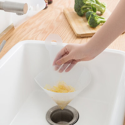 

Kitchen Foldable Filter Simple Sink Self-Standing Stopper Anti-Blocking Device