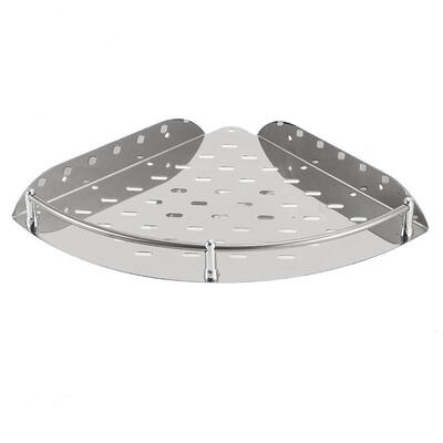 

Greensen 304 Stainless Steel Bathroom Corner Rack Single Layer Triangle Basket Shower Shelf
