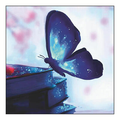 

Waterproof Butterfly Book Luminous Wall Sticker for Kids Room Bedroom Decor