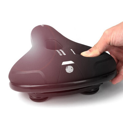

Bicycle cushion Comfortable thickhollow memory sponge seat cushion Mountain bike saddle riding equipment accessories