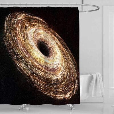 

〖Follure〗New Waterproof Shower Curtain with 12 Hooks 3D Printed Bathroom Polyester