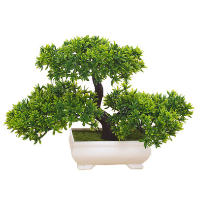 

Artificial Bonsai Plastic Resin Fake Flower Home Living Room Decoration
