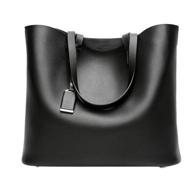 

Women PU Leather Big Totes Fashion Handbag Casual Bucket Shoulder Bag