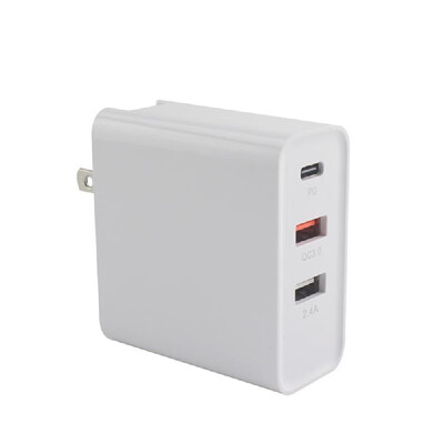 

48W 3-Ports USB Wall Charging Device Universal All in One USB Travel Adapter