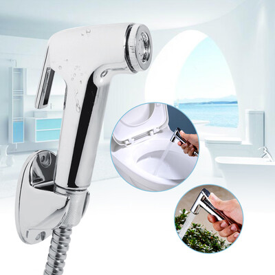 

Multi-functional ABS Bathroom Handheld Toilet Bidet Shower Sprayer Hose Holder Wall Bracket Set Toilet BidetBidet Sprayer