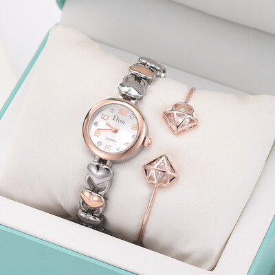 

RM Light Luxury Girl Temperament Watch Bracelet Set Chain Watch Birthday Gift