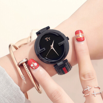 

Tianta canvas belt waterproof watch trend casual fashion watch quartz watch