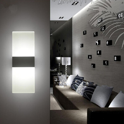 

Modern Rectangular Style LED Corridor Living Room Bedroom Lamp Wall Light