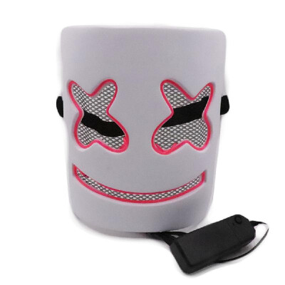 

Halloween Party Mask LED Scary Flash Mask EL Line Light Mask Cosplay Mask Party Clothing Mask Supplies Multi-color Optional