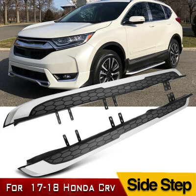 

For 2017 2018 2019 Honda CR-V CRV Running Boards Side Step Aluminum Protector