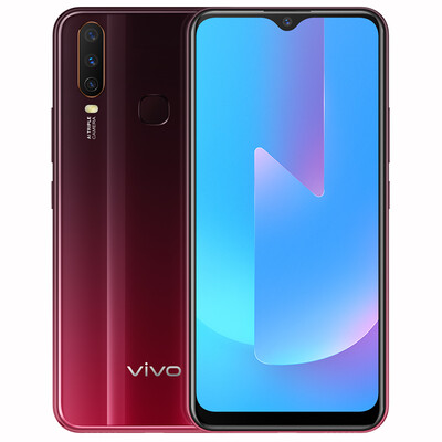 

Vivo U3x 3GB64GB Red tea red 5000mAh large battery 18W dual engine flash charging super wide-angle AI three camera 665 processo