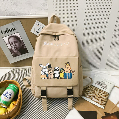 

Ins wind bag female Korean high school students simple Joker Mori junior high school girls backpack