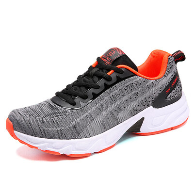 

Flying woven running shoes casual lightweight breathable sports shoes mens non-slip wear-resistant running shoes