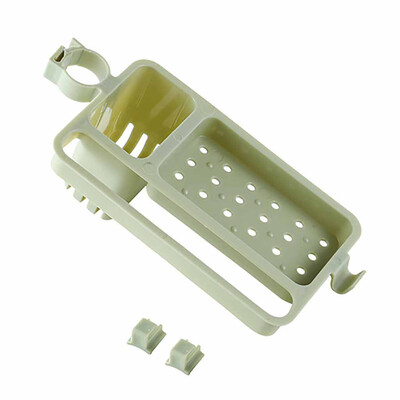 

Toponeto Sponge Holder Sink Around Faucet Kitchen Shelf Adjustable Pool Storage Rack