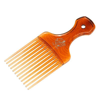 

Hair Comb Plastic Insert Style Hair Pick Comb Hair Fork Comb Hairdressing Oil Slick Head Hairstyling Brush