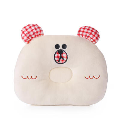

Cartoon Embroidery Anti-Rollover Baby Shaping Pillow Stereotypes Pillows