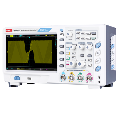 

On Sale UNI-T UPO2074CS Ultra Phosphor Oscilloscope 4 Channels 1GSs 50000wfmss 70MHz Bandwidth USB LAN AUX OUT Interface