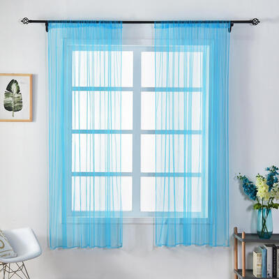 

1x15m Blackout Window Curtains Tulle Blinds Sheer for Living Room Bedroom