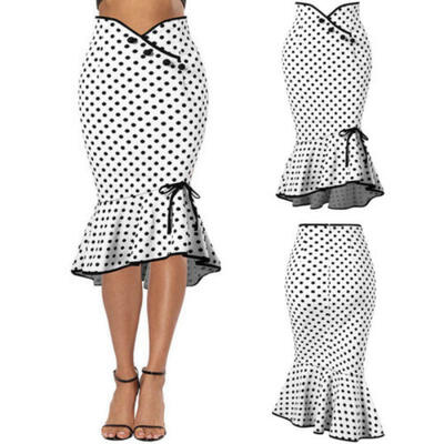 

Women Ladies Skirt Bodycon Slim High Waist Stretch Long Maxi Pencil Skirt Dress