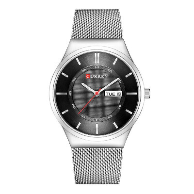 

CURREN 8311 Men Watch Quartz Brand Watch Wristwatch Calendar Time Display Stainless Steel Watch