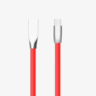 

Hot Sell Metal Head 3D USB Charge Flat Cable Micro Type c Data Cable For IphoneAndriod