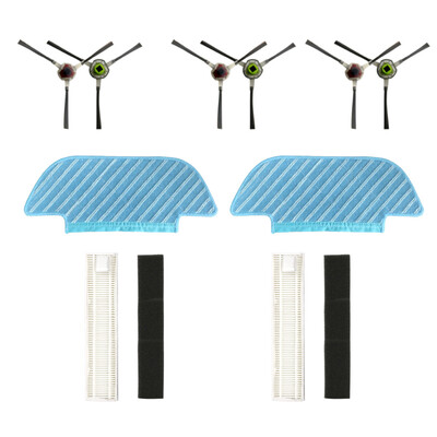 

〖Follure〗Replacement Parts Bristle Sidebrush Brush Mop For Ecovacs OZMO Slim 10 Sweepers
