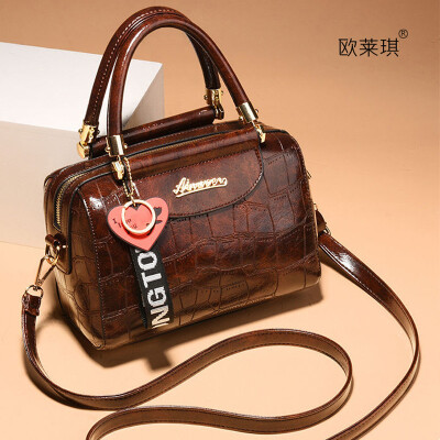 

Boston womens bag explosions Boston handbags patent leather Boston handbags crocodile pattern Boston handbags