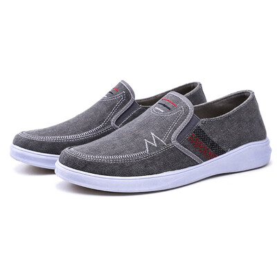 

PUIMENTIUA Soft Driving Men Shoes Trendy Men Beach Loafer Shoes Breathable Flats Weaving Hemp Canvas Hemp Light Fisherman Shoes