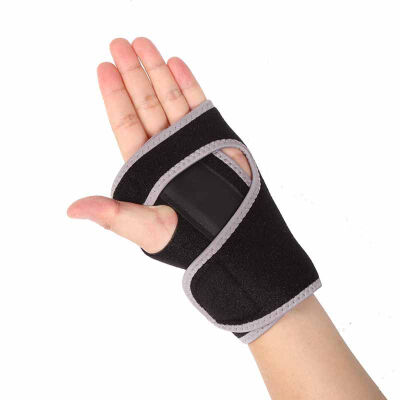 

Kozart Useful Splint Sprains Arthritis Band Belt Carpal Tunnel Hand Wrist Support Brace Solid Black Outdoor Band Belt