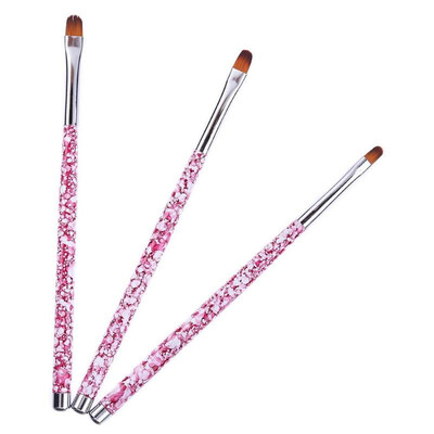 

3pcs Set UV Gel Marble Printed Painting Nail Art Dotting Pen Manicure Tools