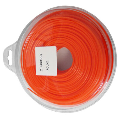 

Round Brushcutter Lawnmower Strimmer Trimmer Nylon Cord Line 24mm90m Length