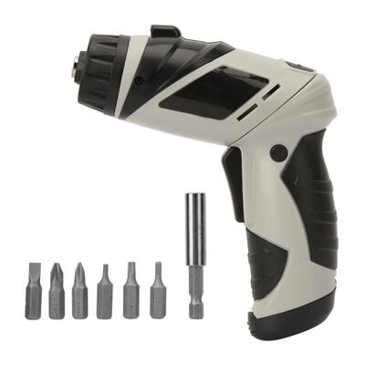 

Greensen 6V Rechargeable Cordless AA Battery Electric Screwdriver Drill with Various Screw Bits