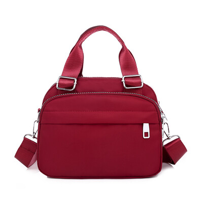

Canvas bag lady oblique Bag Handbag Shoulder Bag Large Capacity lady bag net red print Oxford bag