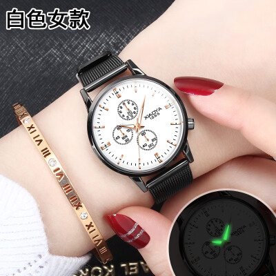 

Mens watches waterproof fashion electronic Korean version of simple leisure atmosphere luminous student non-mechanical watches wo