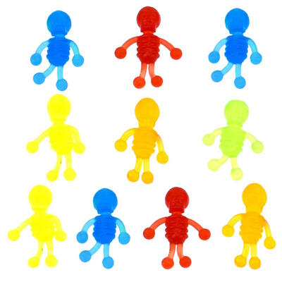

Plastic Soft TPR Small Skeleton Skull Zombie Doll Model Children Kids Toys