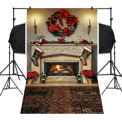 

Tailored Christmas Backdrops Snow Vinyl 3x5FT Background Photography Studio