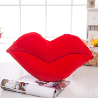 

Lovely Red Lips Shape Cushion Cover Pillow Case Home Living Sofa Room